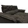 Imagem de Sofá 3 Lugares Retrátil e Reclinável Cama inBox Compact 1,80m Velusoft Café