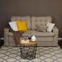 Sofá 3 Lugares Retrátil Lubeck Plush Suede Bege - Mobly Imagem de Sofá 3 Lugares Retrátil Lubeck Plush Suede Bege
