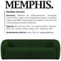 Imagem de Sofa 4 Lugares 332 cm Memphis Veludo SL 947 Moll