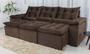 Imagem de Sofa atenas 2.70m 3 modulos - marrom