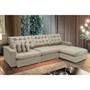 Imagem de Sofá Berlin 3.85x1.70m com Chaise Super Pillow Top - Bege