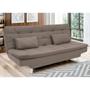 Imagem de Sofá-Cama 1,90 Metros Linoforte Melissa, Suede Veludo, Espuma D-33