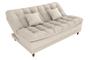 Imagem de Sofá Cama 3 lugares 185cm Duda Bege Matrix
