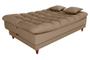 Imagem de Sofá Cama 3 lugares 185cm Duda Linho Areia Matrix
