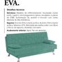 Imagem de Sofa Cama 3 Lugares 193 cm Eva Veludo SL 946 Moll