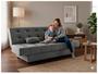Imagem de Sofá-cama 3 Lugares Casal Reclinável Veludo Matrix Laila