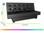 Imagem de Sofá-cama Casal 3 Lugares Reclinável Matrix Laila