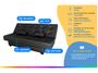 Imagem de Sofá-cama Casal 3 Lugares Reclinável Matrix Laila