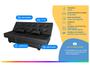 Imagem de Sofá-cama Casal 3 Lugares Reclinável Matrix Laila