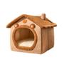 Imagem de Sofá-Cama Dobrável e Lavável para Cães Extra Pequenos