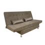Imagem de Sofa Cama Dobravel Gabriella 3 Lugares 1,82m Com 2 Almofadas
