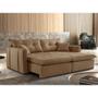 Imagem de Sofa Cama e Reclinavel Lisboa 2,00m 03 Lugares Mola Ensacada Txr