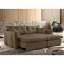 Imagem de Sofa Cama e Reclinavel Lisboa 2,20m 04 Lugares Mola Ensacada Txr