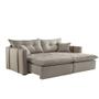 Imagem de Sofa Cama e Reclinavel Lisboa 2,20m 04 Lugares Mola Ensacada Txr