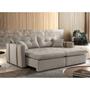 Imagem de Sofa Cama e Reclinavel Lisboa 2,20m 04 Lugares Mola Ensacada Txr