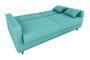 Imagem de Sofá Cama Emilia Veludo Verde Menta E437 - Matrix