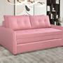 Imagem de Sofa Cama Montreal Casal 157 Cm X 95 Cm Rosa