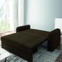 Imagem de Sofá Cama Versátil 2 Lugares Veludo Selmer
