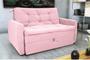 Imagem de Sofá Cama2 Lugares Meg rosa Matrix