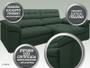 Imagem de Sofá Capriccio 2,70m Assento com Braço Retrátil e Reclinável Velosuede Verde - NETSOFAS