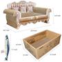 Imagem de Sofá Cat Scratcher Bed miwoowim Kitty com caixa e almofada