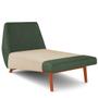 Imagem de Sofá Chaise Longue Sala de Estar Living Parisi D02 material sintético Verde B-89 Linho Bege D-463 - Lyam Decor