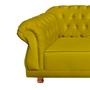 Imagem de Sofá Chesterfield Elisabeth 1,80 - Suede Amarelo  / sala de estar, recepção, barbearia