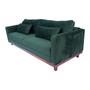 Imagem de Sofá Chesterfield London 1,80 - Veludo Verde Musgo /  Decoracao , Sala estar, tv, recepção, consultorio