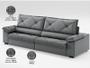 Imagem de Sofá com Carregador USB e Molas no Assento Retrátil Reclinável Nice 2,90m Velosuede - NETSOFAS