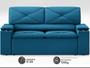 Imagem de Sofá com Porta Copos Retrátil e Reclinável Pop 1,54m Velosuede Royal - NETSOFAS