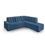 Imagem de Sofa de canto com chaise Roma Azul A92