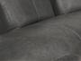 Imagem de Sofá de Couro Onix Big Chaise 4,20 m Soft Charcoal - Mempra