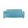 Imagem de Sofa Elegance 3 Lugares Suede Azul Turquesa - Lares Decor