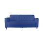 Imagem de Sofa Elegance Suede Azul Marinho - AM Interiores