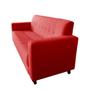 Imagem de Sofa Elegance Suede Vermelho - AM Interiores
