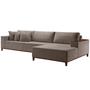 Imagem de Sofá Grécia 4 lugares com Chaise Linho 2,90M