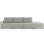 Imagem de Sofá Ilha Modular Para Sala 342cm com Puff Dublin K01 Linho Cinza - Lyam Decor