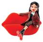 Imagem de Sofá labial Playset Bratz Funky Fashion Furniture para 2 bonecas