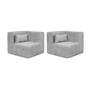 Imagem de Sofá Modular 02 Módulos de Canto Easybox Cabecasa Madeiramadeira