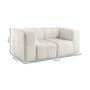 Imagem de Sofá Modular  2 Lugares Bouclé