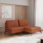 Imagem de Sofá Modular 2 Lugares com Chaise 150cm Calla Cabecasa Madeiramadeira