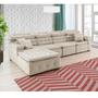 Imagem de Sofá Orlando 3.45x1.70m com Chaise, Retrátil e Reclinável