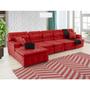 Imagem de Sofá Orlando 4.20x2.10m com Chaise, Retrátil e Reclinável