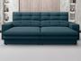 Imagem de Sofá Pegasus 2,00m Assento Retrátil e Reclinável Velosuede Royal - NETSOFAS