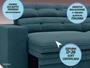 Imagem de Sofá Pegasus 2,50m Assento Retrátil e Reclinável Velosuede Royal - NETSOFAS