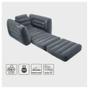 Imagem de Sofá Poltrona Cama Colchão 100Kg Intex + Bomba De Ar Manual