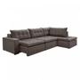 Imagem de Sofá Retrátil 3 Lugares com Chaise 366cm Presidente