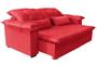 Imagem de Sofá Retrátil e Reclinável 2 Metros - 3 Lugares - Espuma D33 - Pillow Top - Vermelho