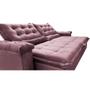 Imagem de Sofá Retrátil e Reclinável 2,95m Cama inBox Big Fresh com SoftGelD40 Velupluma Rose