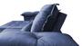 Imagem de Sofá retrátil e reclinável 3 lugares 2 metros pillow top fibra siliconada - Cinza